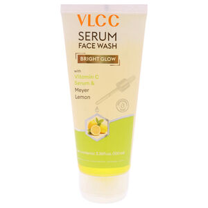 Bright Glow Serum Face Wash - Meyer Lemon by VLCC for Unisex - 3.38 oz Cleanser